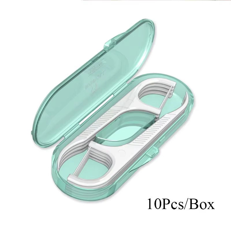 Floss Toothpick Set Plastic Interdental Brush Reusable Dental Floss