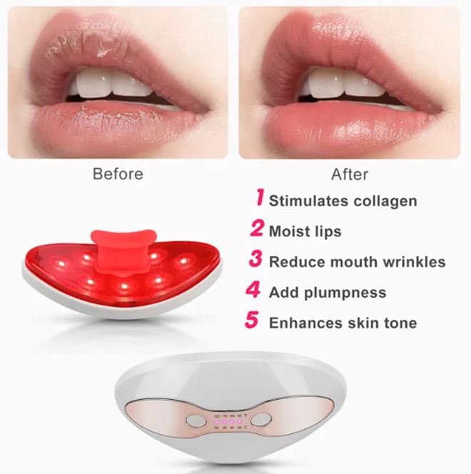 Lip Beauty Device LED Heating Portable Bright- Dent Store