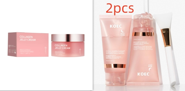 Collagen Jelly Face Cream Nicotinamide Gel Moisturizing And Brightening Facial Mask Anti-aging Shrinks Pores Jelly Cream Essence Bright- Dent Store