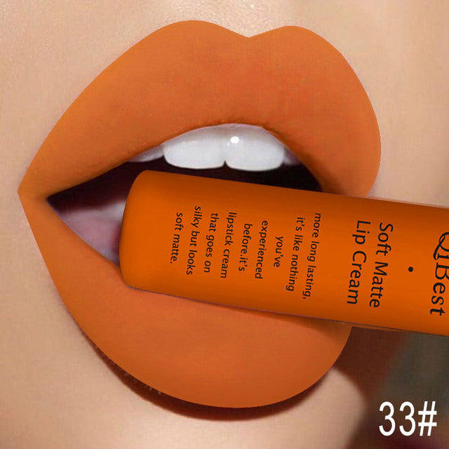 Matte Non-Stick Liquid Lip Gloss - Long-Lasting Finish Bright- Dent Store