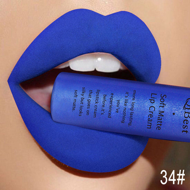 Matte Non-Stick Liquid Lip Gloss - Long-Lasting Finish Bright- Dent Store